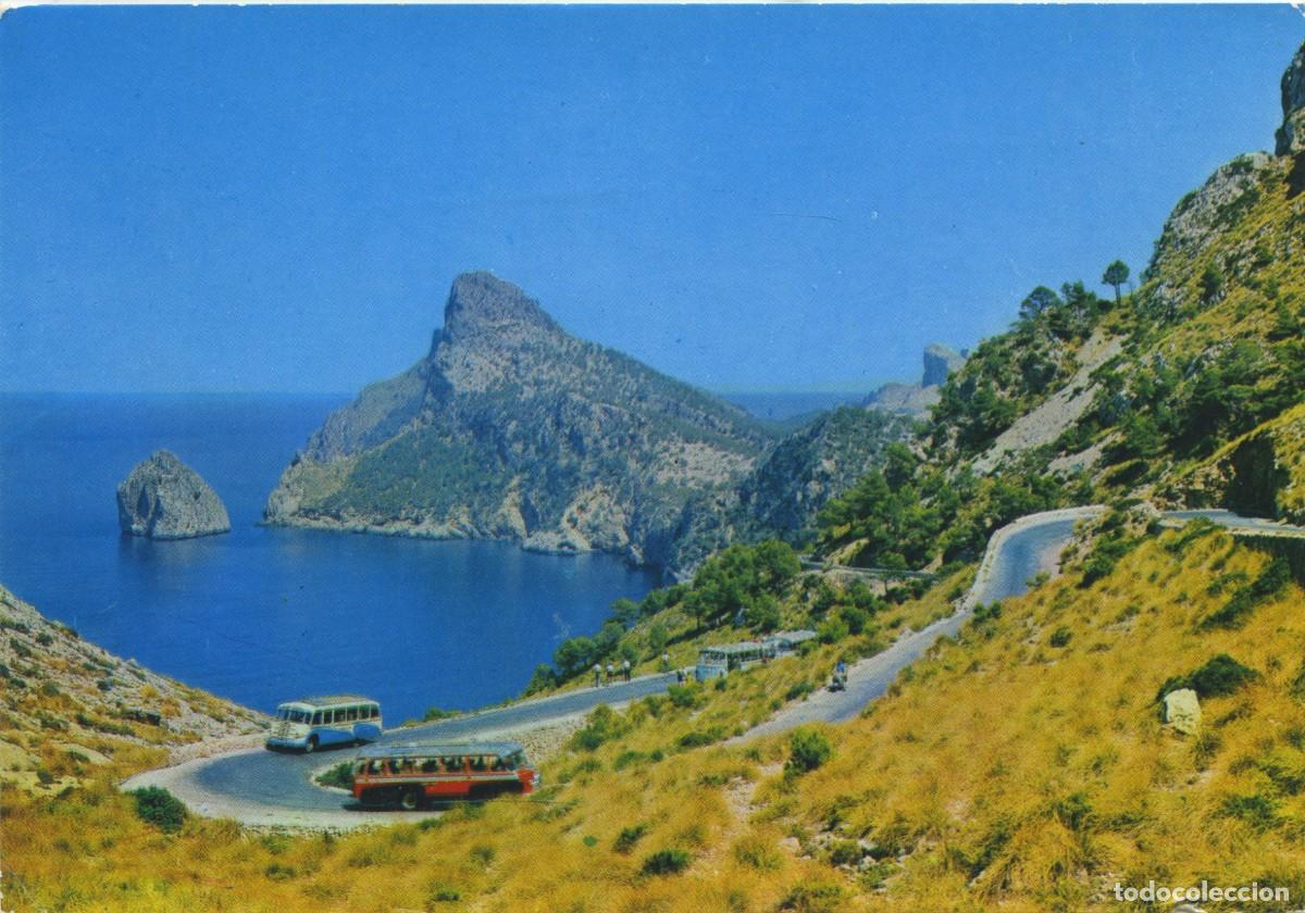 Postkarten: N&ordm; 1.326-POLLENSA. Mallorca. Es Colomeret. Camino de Formentor. ED. FOTO CINE CASA PLANAS