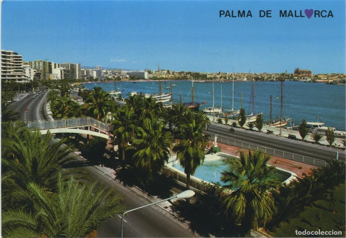 Postcards: N&ordm; 1.164-PALMA DE MALLORCA. Paseo mar&iacute;timo. ED. FOTOPERATOR