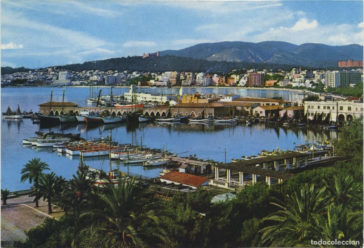 Postcards: N&ordm; 219-PALMA DE MALLORCA. Vissta parcial del puerto. Sin circular. ED. TALLERES A. ZERKOWITZ