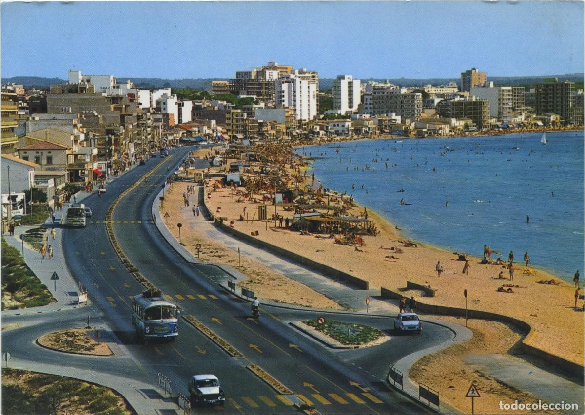 Postcards: N&ordm; PM 599-MALLORCA. El Arenal. Playa de Palma. Sin circular. ED. CYP