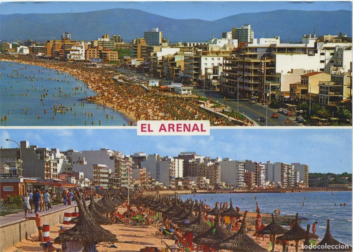 Postcards: N&ordm; PM 700 m-MALLORCA. El Arenal. Playa de Palma. Sin circular. ED. CYP