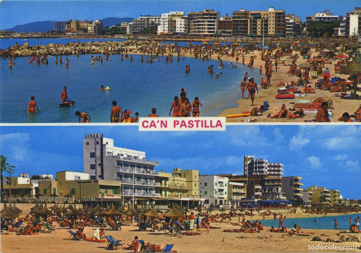Postcards: N&ordm; PM 581 m-PALMA DE MALLORCA. Ca'n Pastilla. Playa de Palma. ED. FOTOGRAFIA CAMPA&Ntilde;&Aacute;-PUIG-FERR&Aacute;N