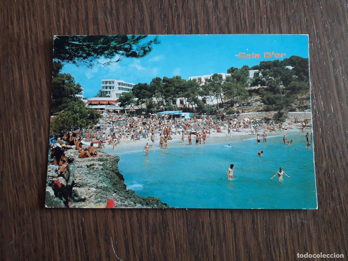 Postales: postal de playa de cala gran, Cala DOr, Mallorca. - Foto 1