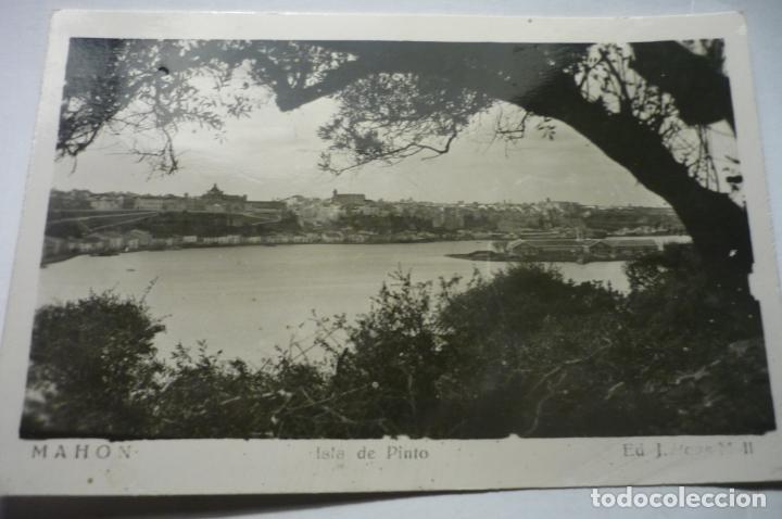 Postales: postal mahon isla de pinto circulada cm - Foto 1