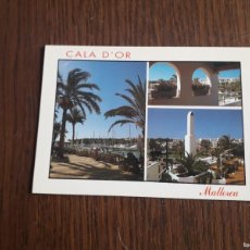 Postales: POSTAL CON DIFERENTES VISTAS DE CALA D'OR, MALLORCA, AÑO 1998.. Lote 400967604