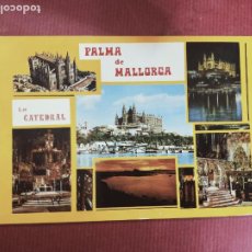 Postales: POSTAL MALLORCA (BALEARES) PALMA - LA CATEDRAL (SIGLO XIII) ESCRITA.. Lote 402579989