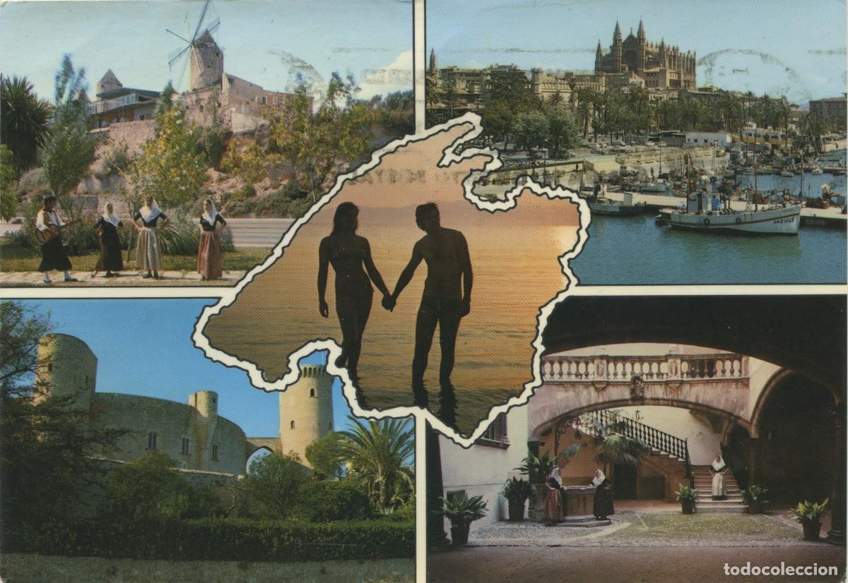 Cartes Postales: N&ordm; 105-PALMA DE MALLORCA. Varias vistas. ED. EXCLUSIVAS BONNIN