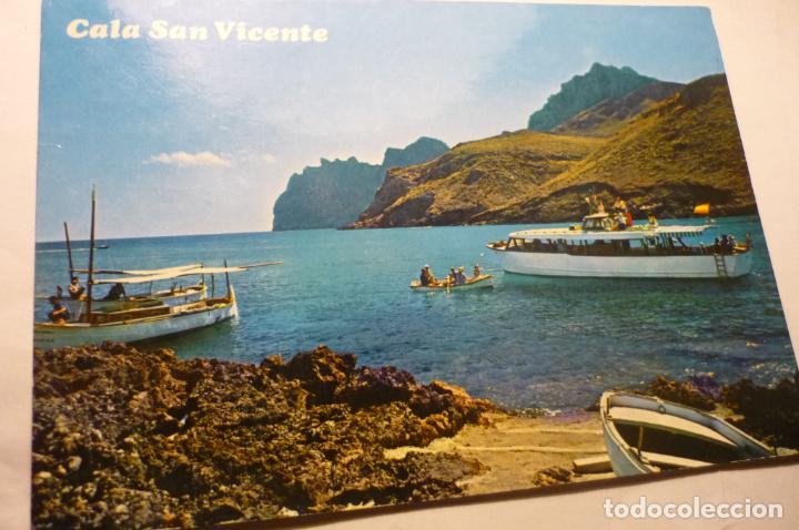 Cartes Postales: postal pollensa.-cala s.vicente escrita