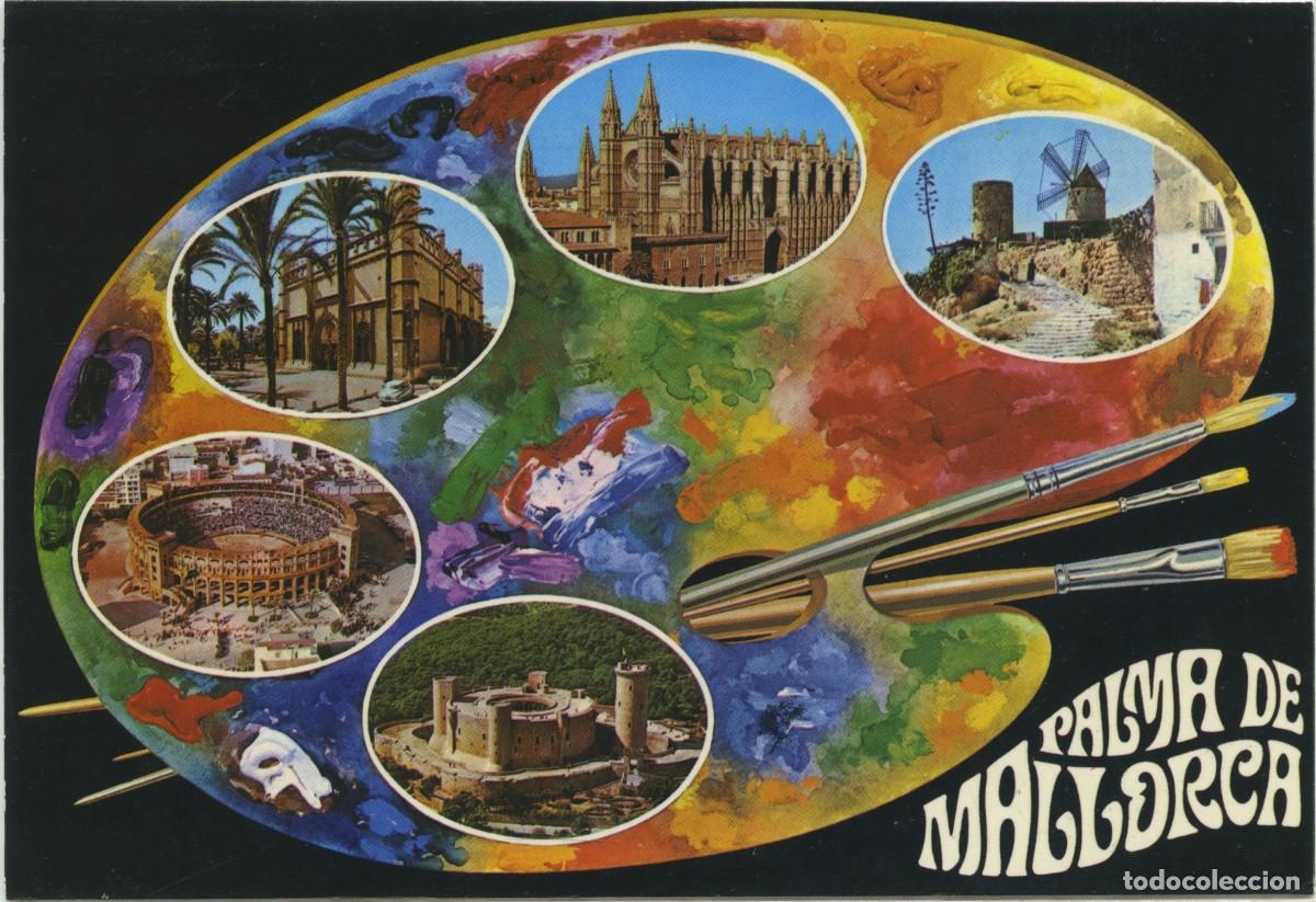 Cartes Postales: N&ordm; 1.083-PALMA DE MALLORCA. Diversos aspectos. Circulada en 1984. EDICIONES PALMA