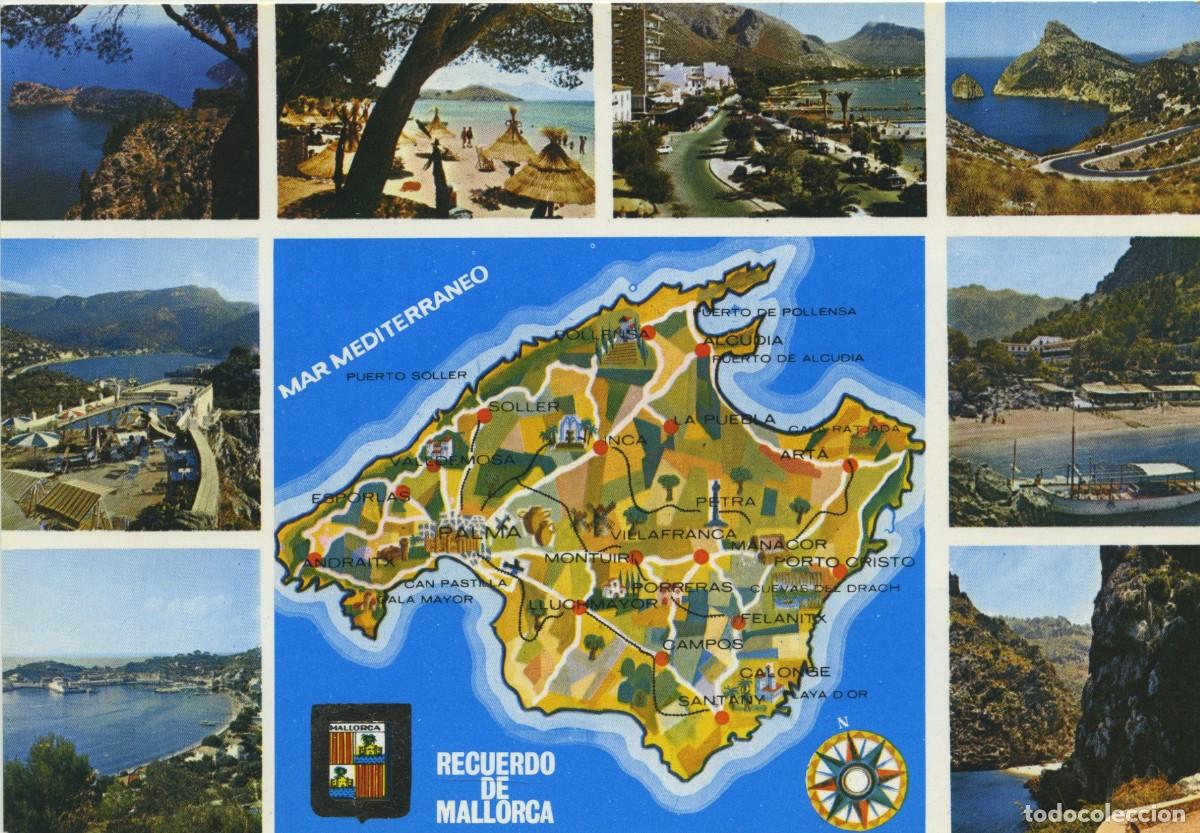 Cartes Postales: N&ordm; 2187-VALLDEMOSA. POLLENSA. PUERTO DE SOLLER. POLLENSA. Sin circular. ED. A. SUBIRATS CASANOVAS