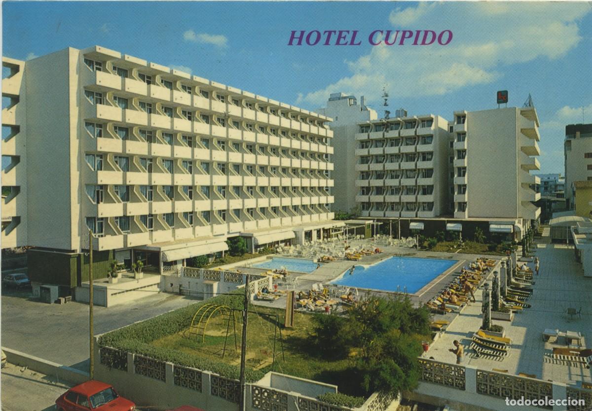 Cartes Postales: N&ordm; 202/1-MALLORCA. Playa de Palma. Hotel cupido. Circulada en 1980. ED. BOHIGAS