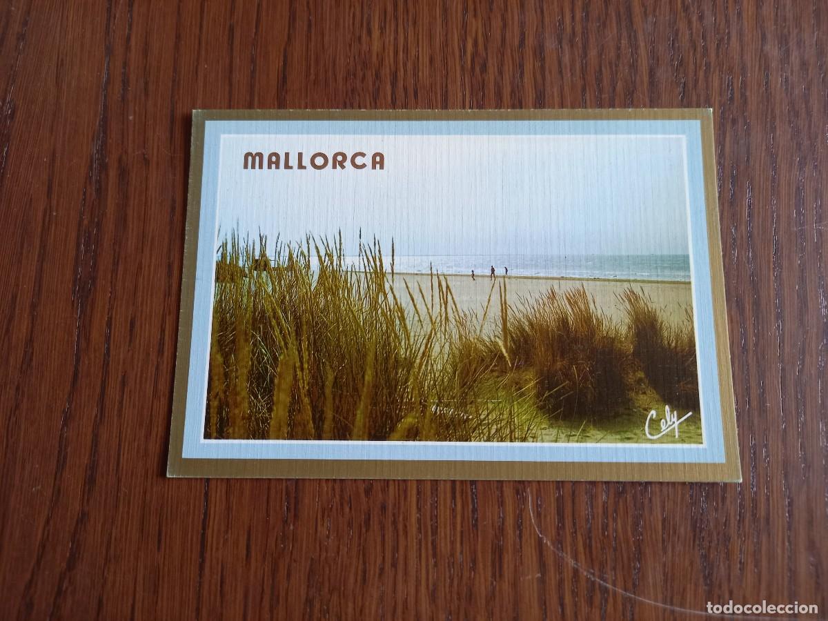 Postales: postal de playa en Mallorca, a&ntilde;o 1986 - Foto 1