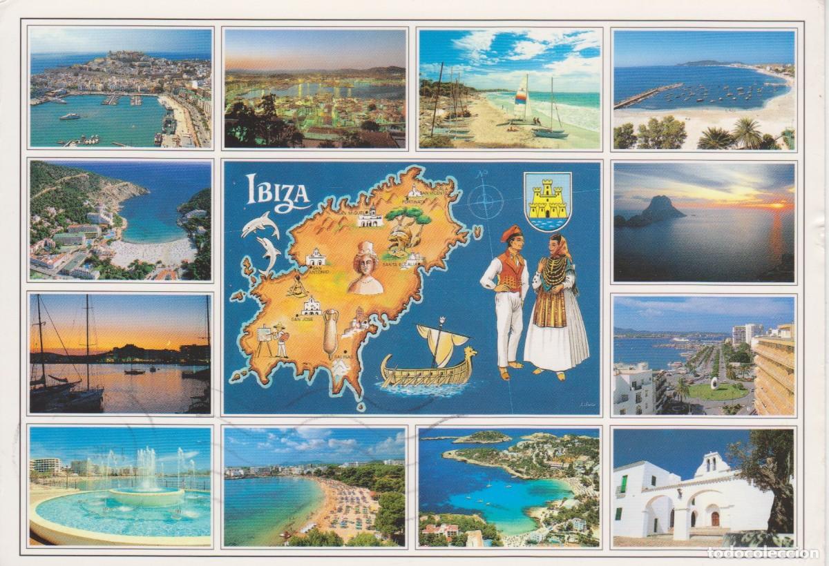 Postales: (1386) IBIZA. MAPA - Foto 1
