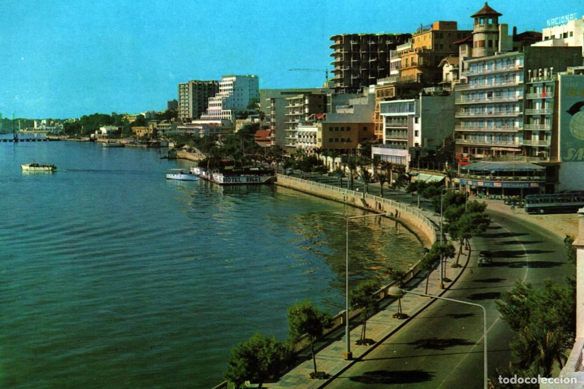 Postales: Palma de Mallorca paseo maritimo sin circular - Foto 1