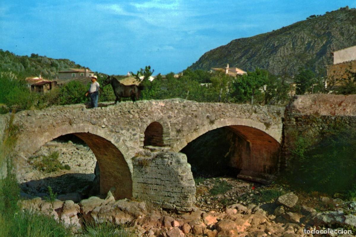 Postales: Mallorca Pollensa puente romano sin circular - Foto 1
