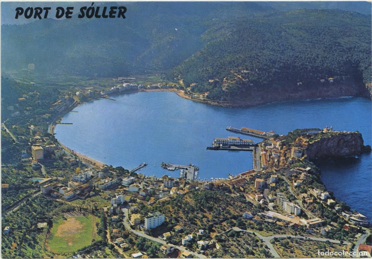 Cartes Postales: N&ordm; PM.407-MALLORCA. Port de Soller. Vista general. ED. POSTALES COLOR CYP