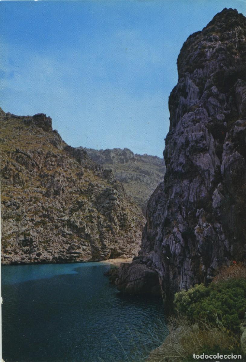 Cartes Postales: N&ordm; 1594-MALLORCA. La Calobra. Desembocadura del Torrente de Pareys. Sin circular. ED. FOTO CINE CASA