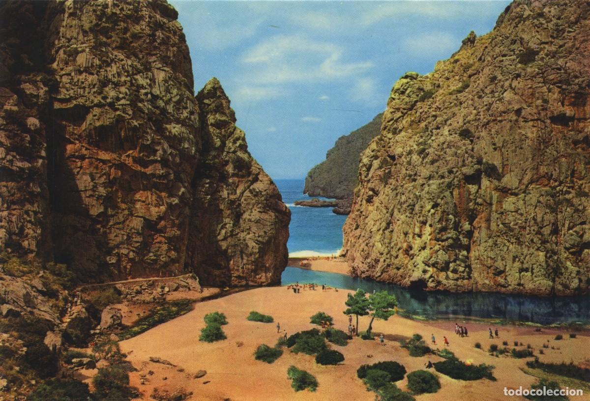 Cartes Postales: N&ordm; 6.096-MALLORCA. La Calobra. Torrente de Pareis. Sin circular. ED. ICARIA