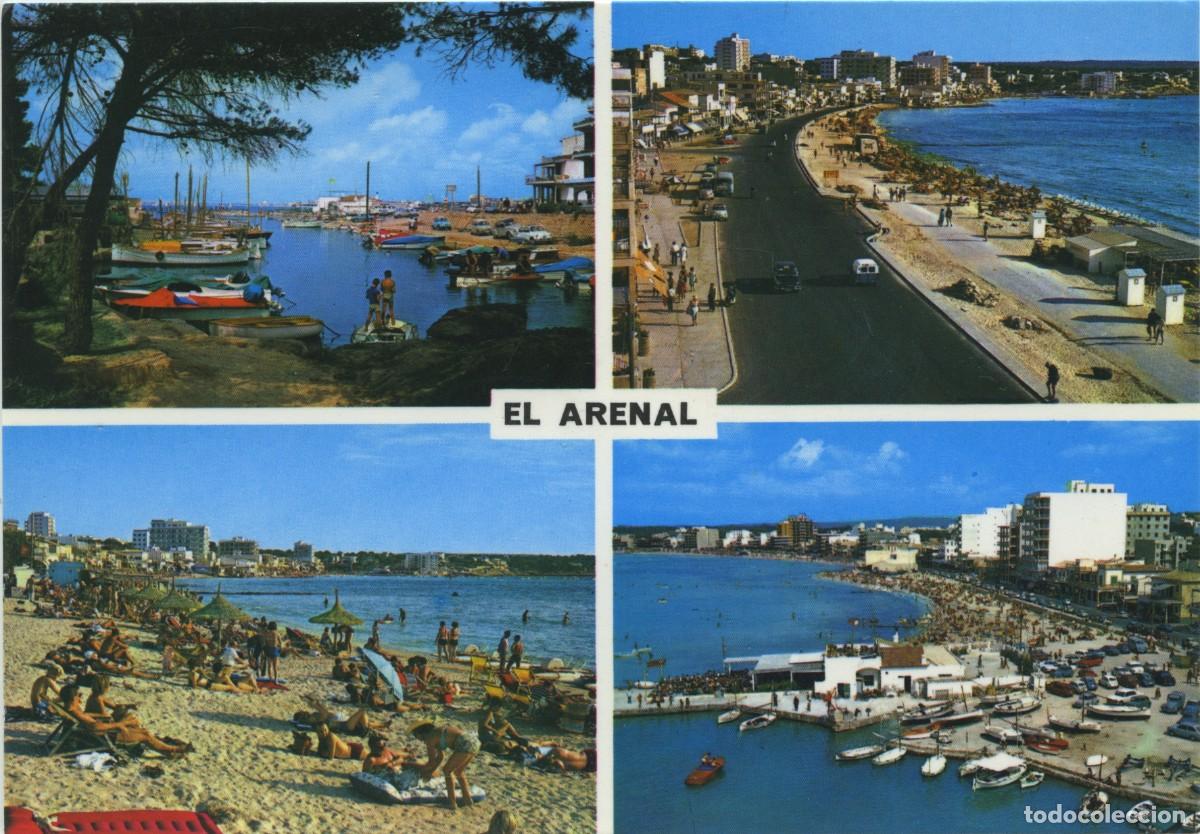 Cartes Postales: N&ordm; PM 787 m-MALLORCA. El Arenal. Playa de Palma. 1966. ED. POSTALES COLOR CYP