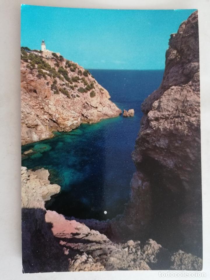 Cartes Postales: POSTAL MALLORCA-BALEARES, CALA RATJADA, DETALLE DE SU COSTA, EL FARO