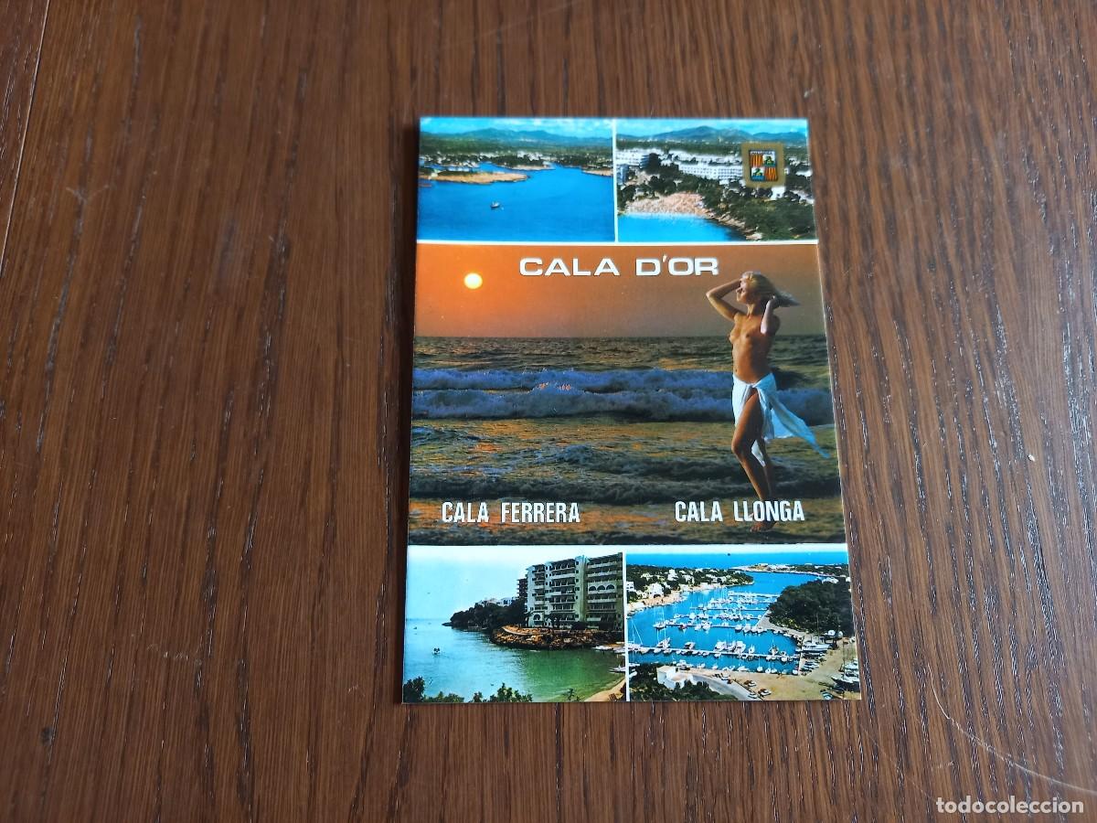 Postales: postal con vistas de Cala D'Or, Cala Ferrera, Cala Llonga, a&ntilde;os 80