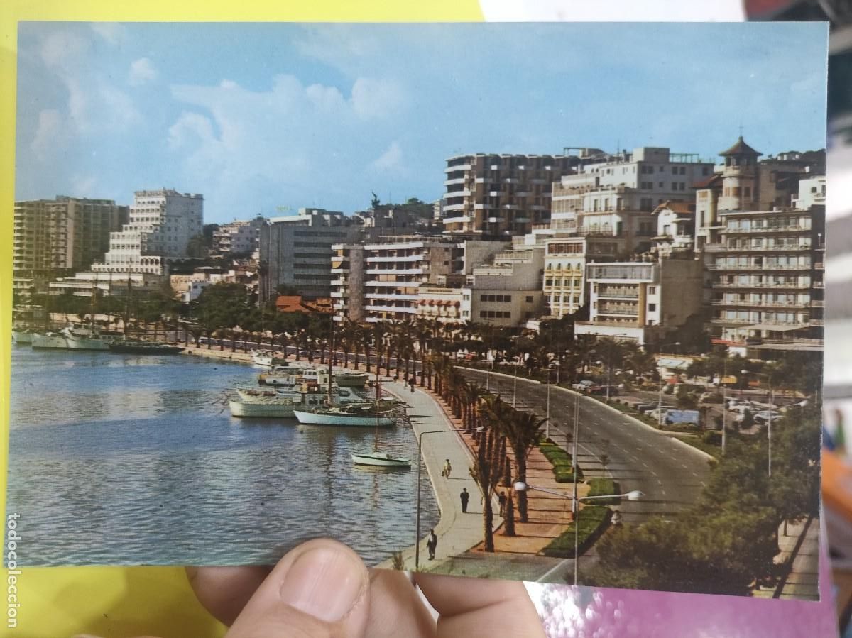 Postales: Postal PALMA DE MALLORCA Paseo Mar&iacute;timo N 523 COMERCIAL CAVI SC
