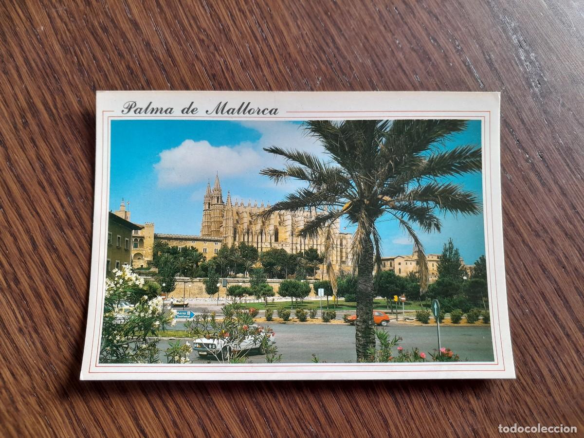 Postales: postal de la catedral de Palma de Mallorca, La Seu, a&ntilde;o 1993