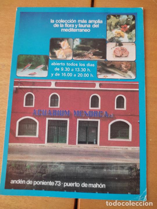 Postales: ANDEN PONIENTE 73 PUERTO MAHON POSTAL SC
