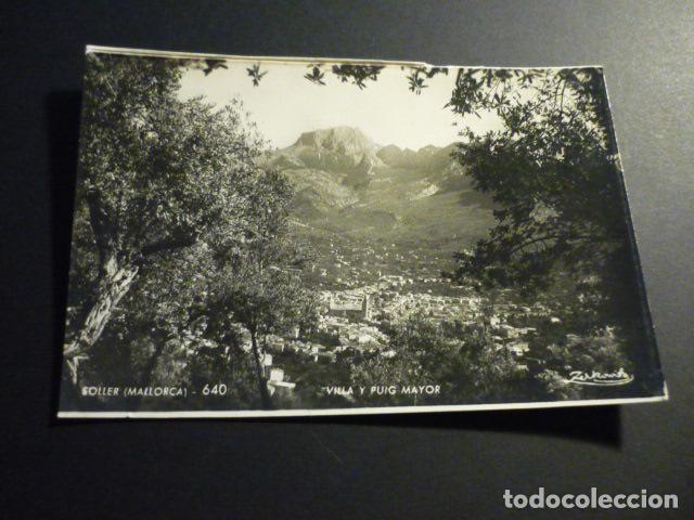 Postales: SOLLER MALLORCA VILLA Y PUIG MAYOR - Foto 1