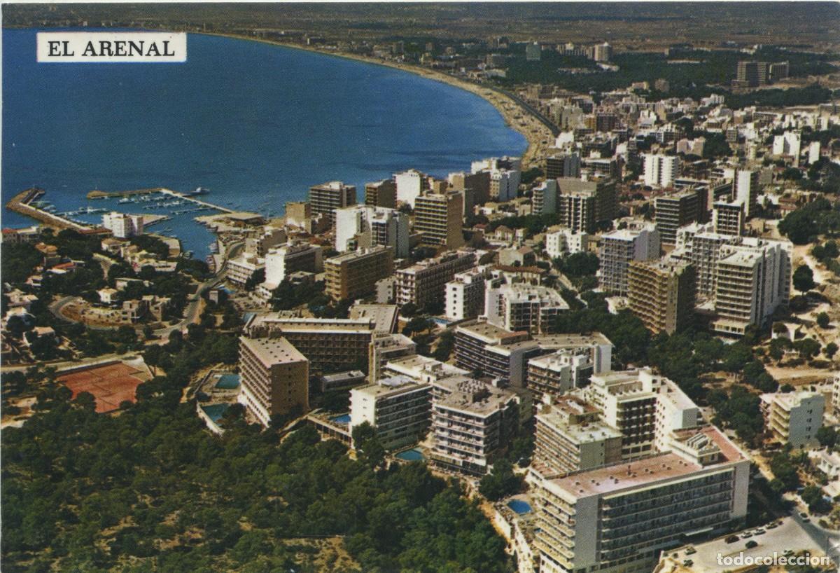 Cartes Postales: N&ordm; 1.128-EL ARENAL. Mallorca. Circulada en 1982. ED. COMERCIAL PAMPA