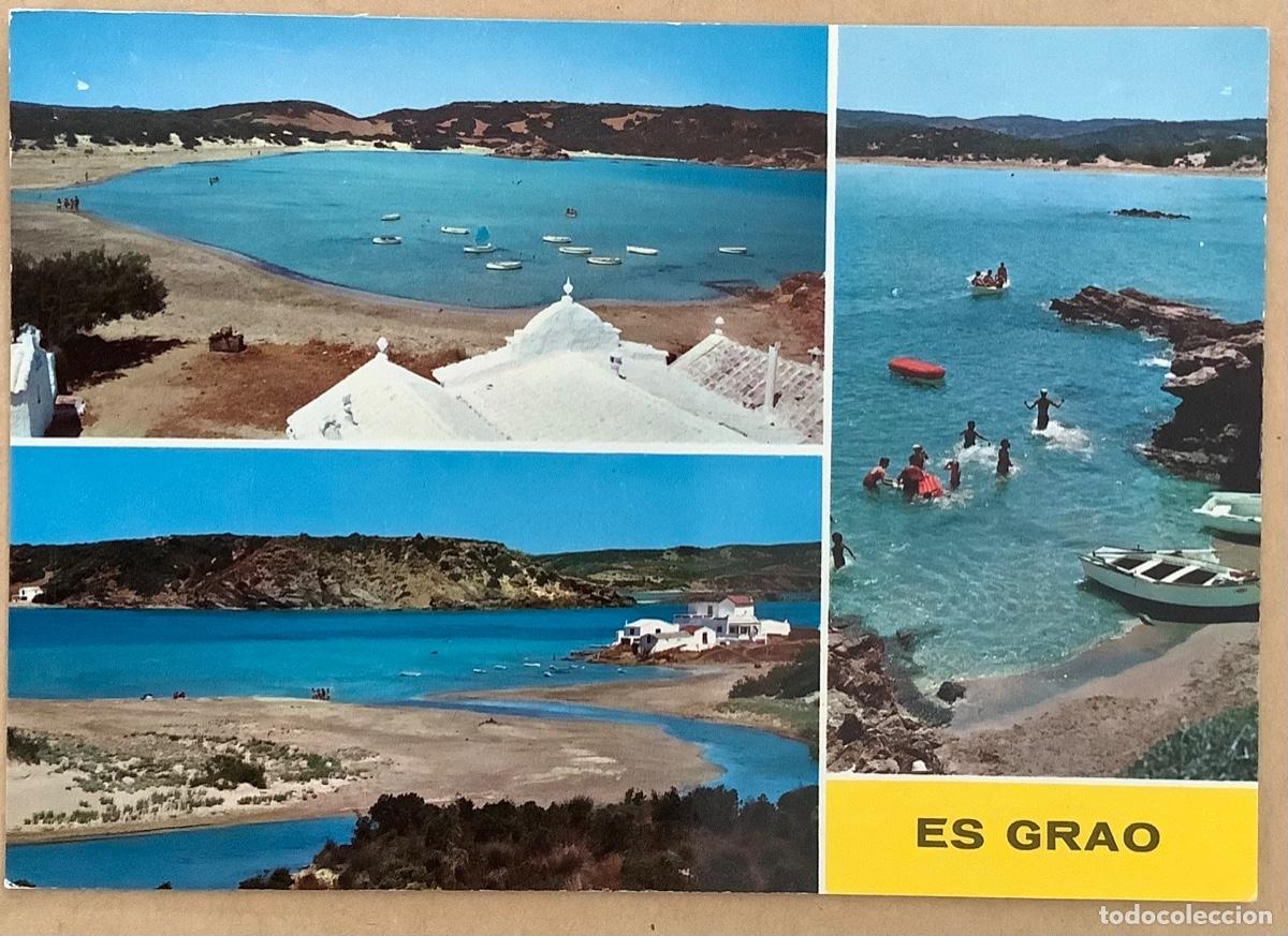 Postales: MENORCA, Es Grao. Playas. Dolfo. Sin circular. - Foto 1