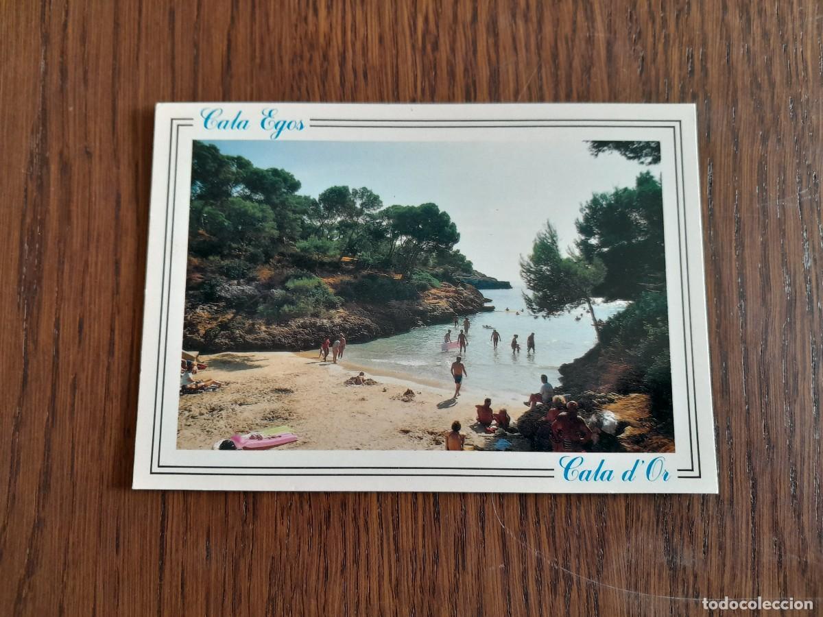 Cartes Postales: postal de playa de Cala Egos, Cala D'Or, im&aacute;genes de las Baleares.