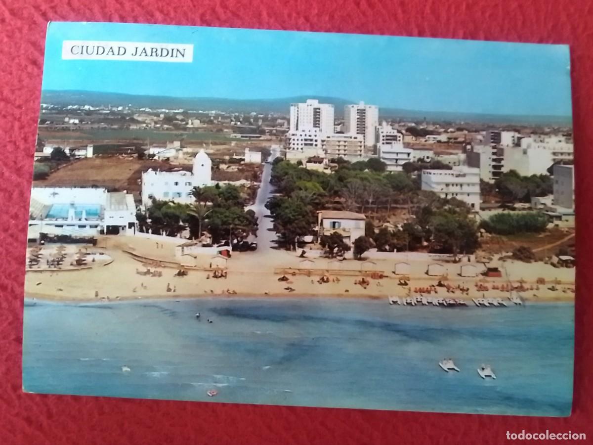 Cartes Postales: POSTAL POST CARD CIUDAD JARD&Iacute;N MALLORCA BALEARES..BALEARIC ISLANDS PLAYA BEACH SPAIN COMERCIAL PAMPA