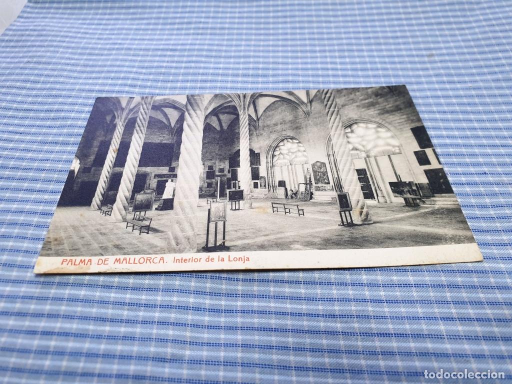 Postales: Postal antigua Mallorca. Interior de la Lonja. Thomas. - Foto 1