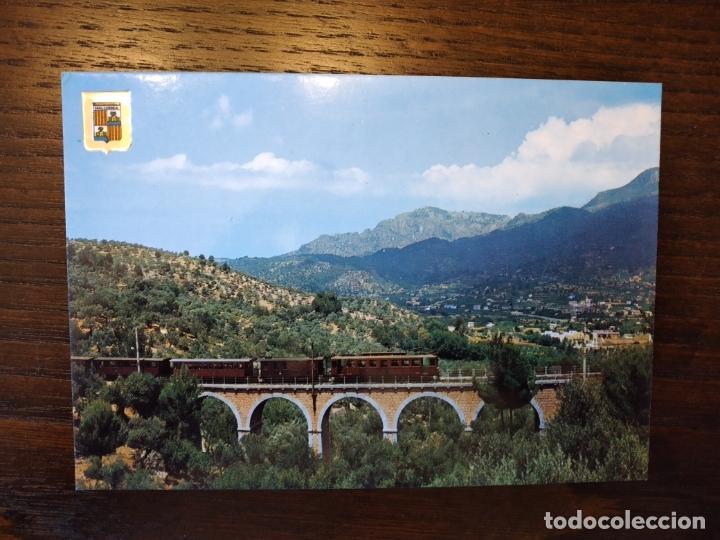 Postales: SOLLER MALLORCA VIADUCTO DEL FERROCARRIL - Foto 1