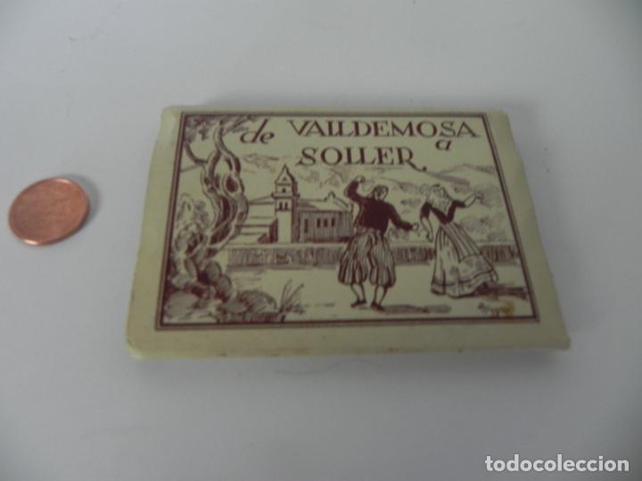 Postales: PEQUE&Ntilde;O &Aacute;LBUM DESPLEGABLE (ACORDE&Oacute;N) DE VALLDEMOSA A SOLLER (10 POSTALES)