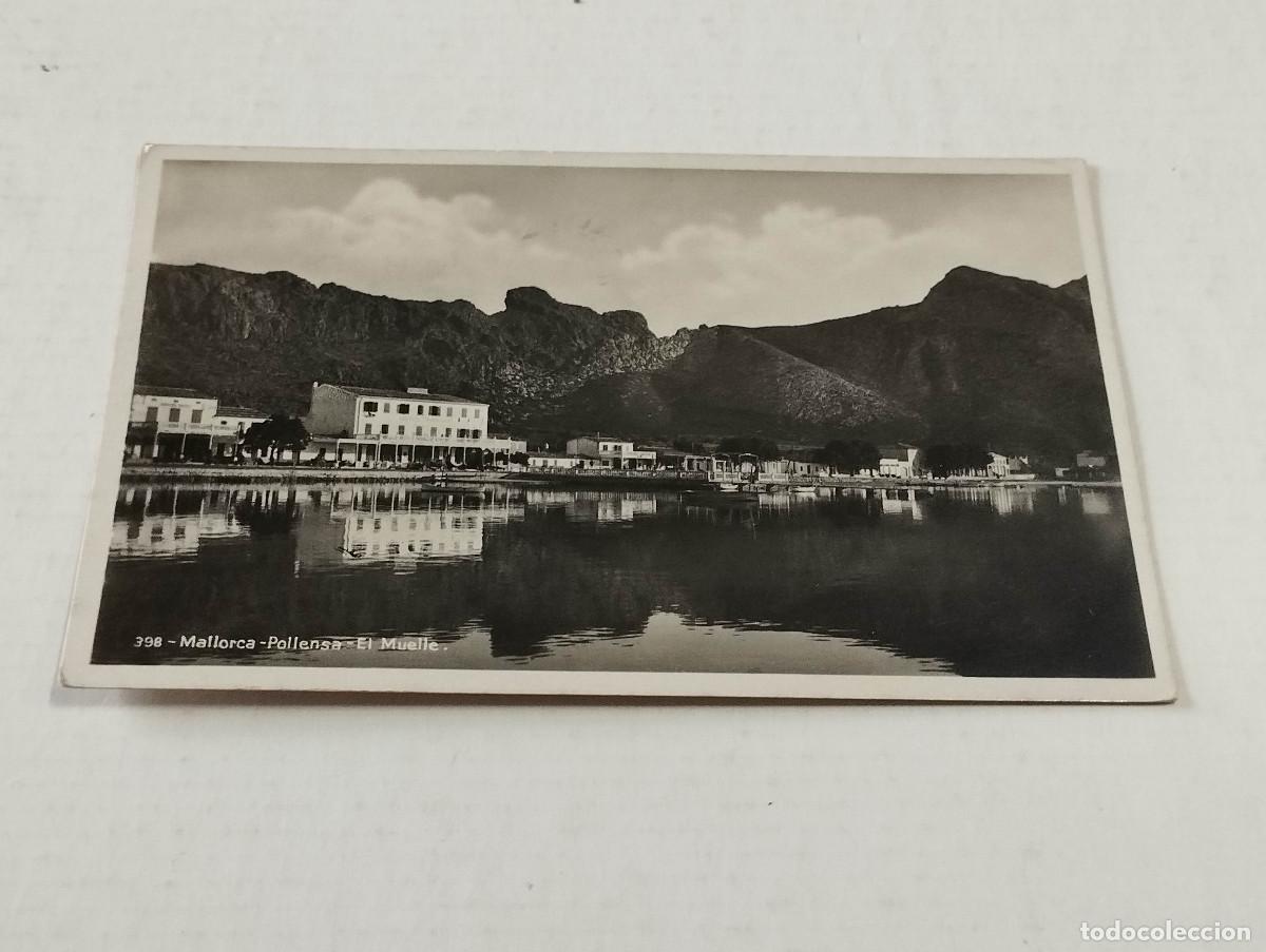 Postales: MALLORCA - POSTAL POLLENSA - EL MUELLE - Foto 1