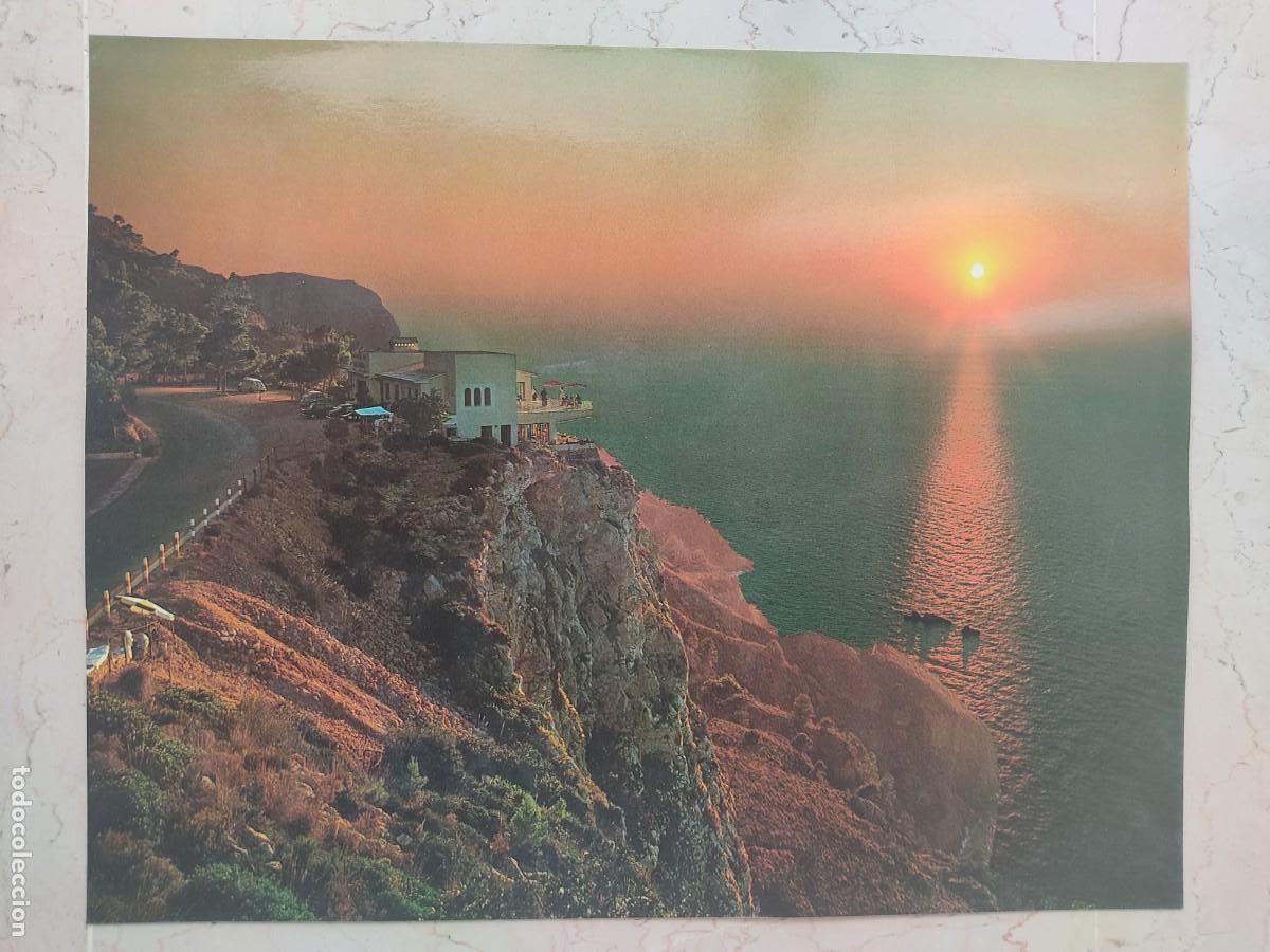 Postales: POSTAL ESTALLENCHS - PUESTA DE SOL ES GRAU - 33X26