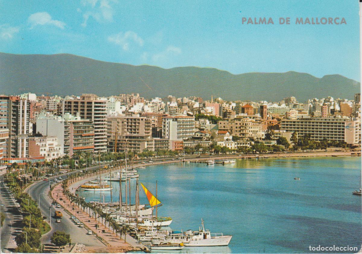 Postales: (10101) MALLORCA. PALMA . PASEO MARITIMO - Foto 1