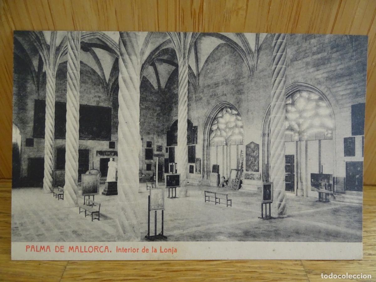 Postales: POSTAL PALMA DE MALLORCA. INTERIOR DE LA LONJA. - Foto 1