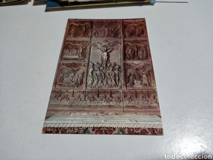 Cartes Postales: Postal santuario de San Salvador,retablo Mallorca