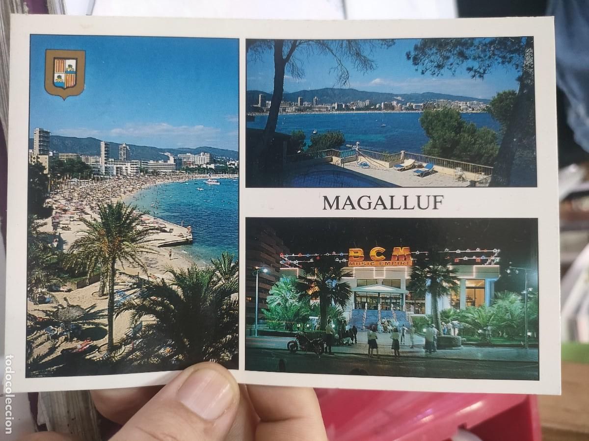 Postales: Postal MALLORCA Magalluf N 3771 ESCUDO DE ORO SC