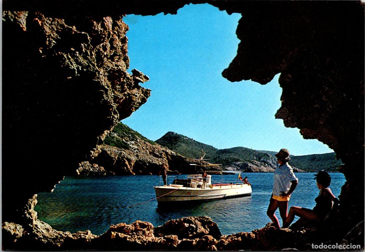 Postkarten: Isla de Cabrera - Cueva de la Cala de Santa Mar&iacute;a - Casa Planas 1600 - 149x102mm