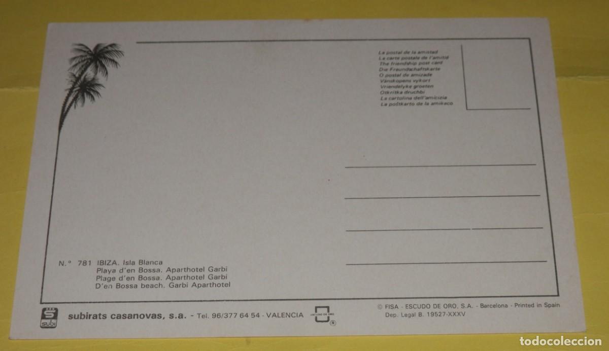 Postales: TARGETA POSTAL DE IBIZA - Foto 2