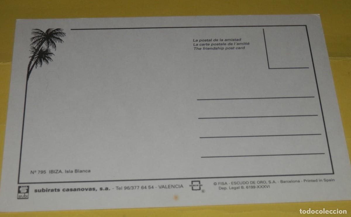 Postales: TARGETA POSTAL DE IBIZA - Foto 2