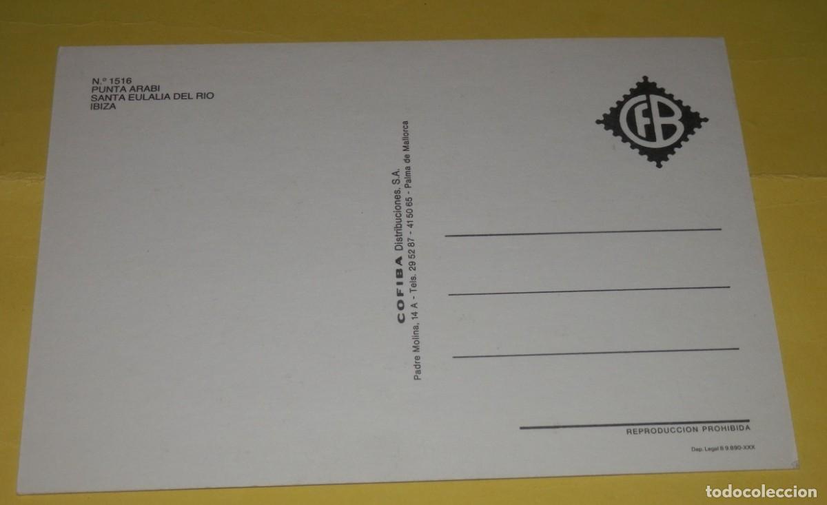 Postales: TARGETA POSTAL DE IBIZA - Foto 2
