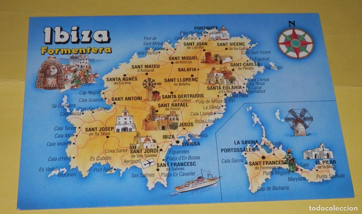 Postales: TARGETA POSTAL DE IBIZA - Foto 1