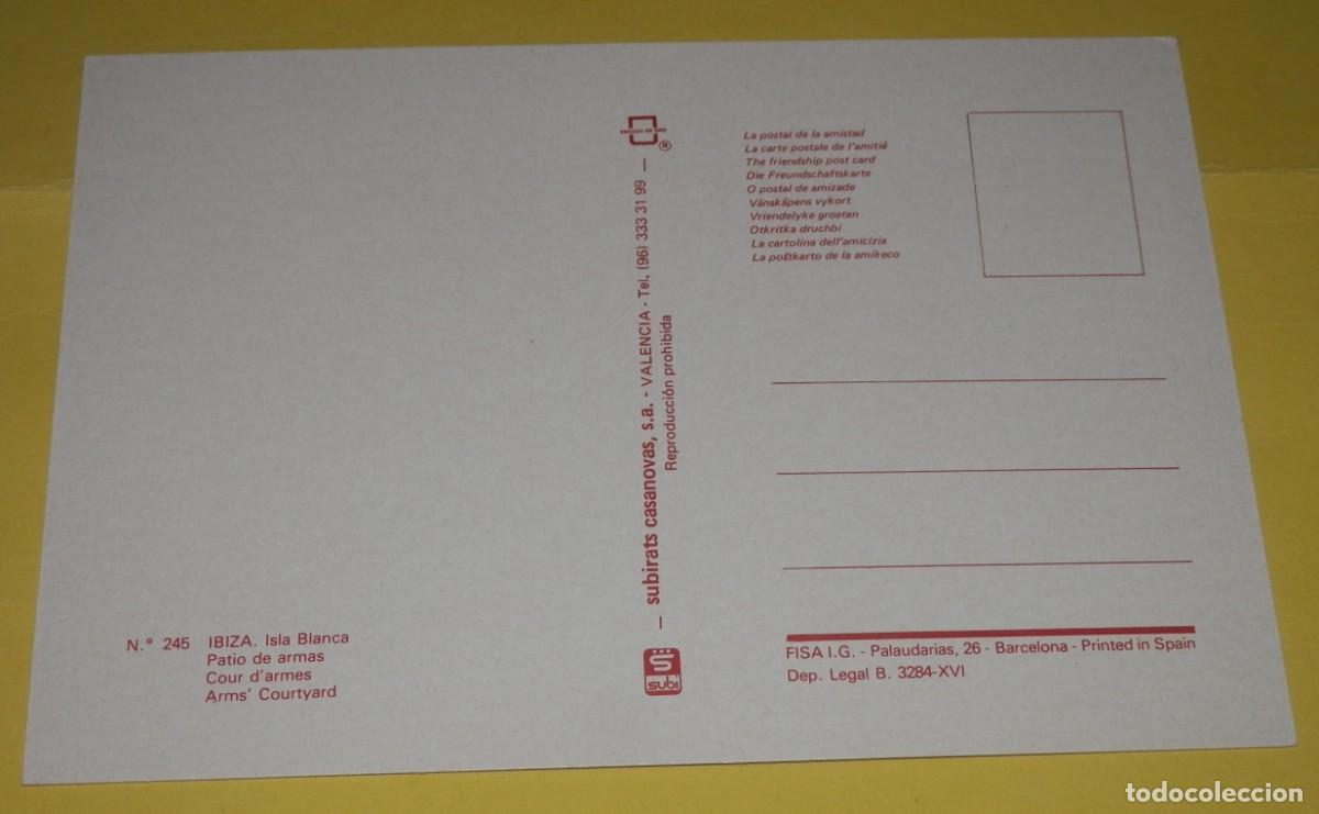 Postales: TARGETA POSTAL DE IBIZA - Foto 2