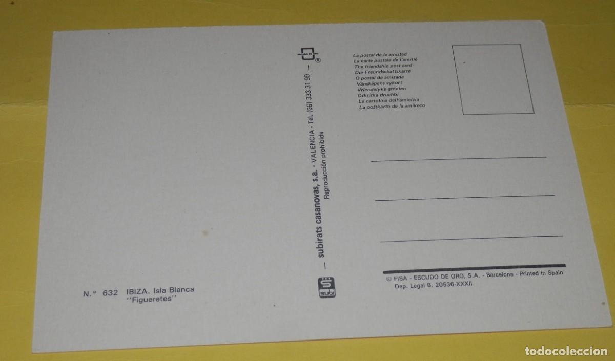Postales: TARGETA POSTAL DE IBIZA - Foto 2