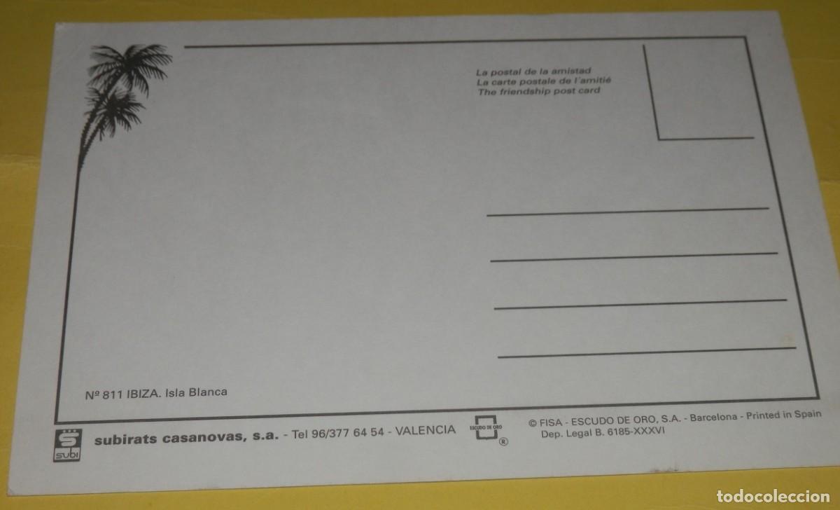 Postales: TARGETA POSTAL DE IBIZA - Foto 2